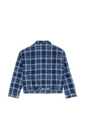 Fortela Peter checkered cotton shirt jacket