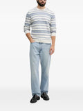 GUESS USA fair isle cable-knit sweater