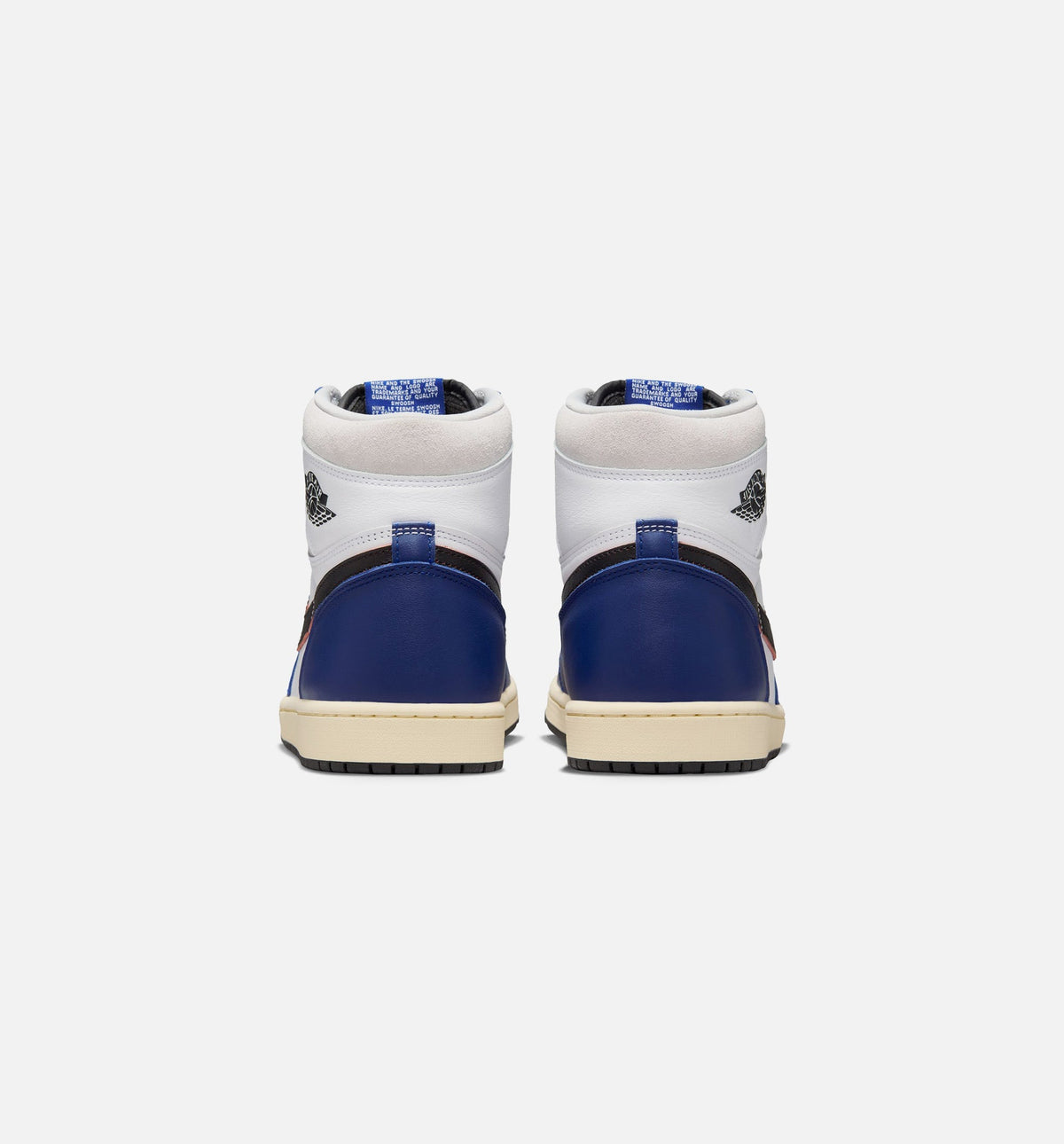 Air Jordan 1 Retro High OG Rare Air Men's – White/Black/Neutral Grey/Deep Royal Blue
