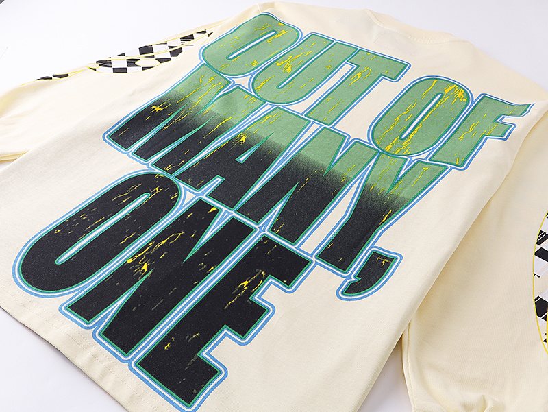 Godspeed Out of Many One Racing Graphic Long-Sleeve T-Shirt